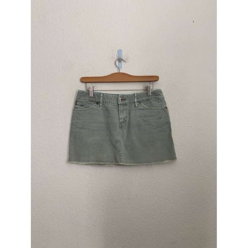 American Eagle Outfitters Y2K grunge  festival khaki Mini Skirt Size 4